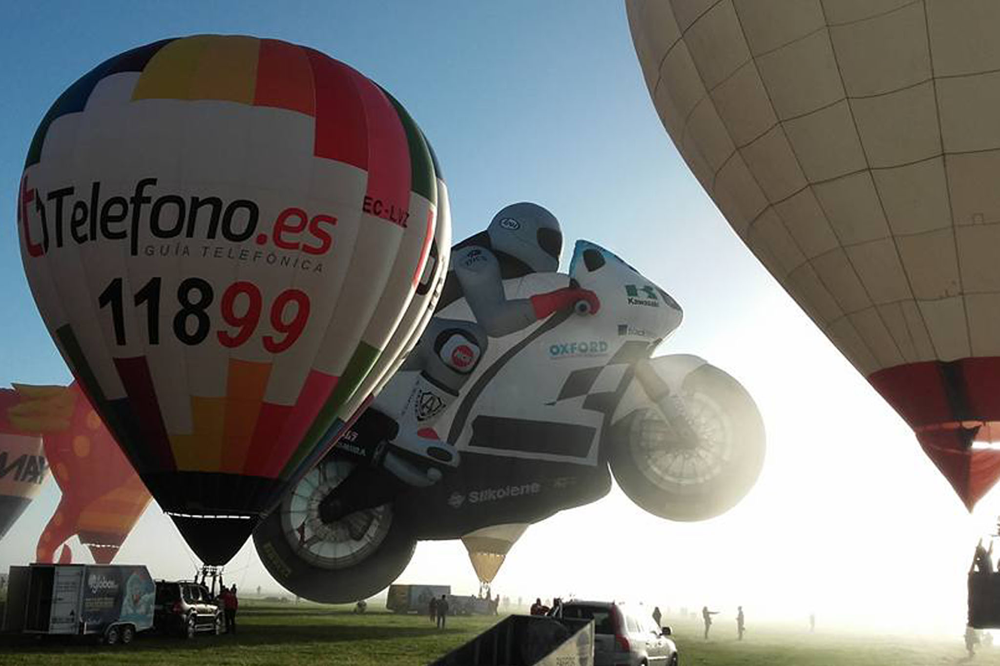 Globo cautivo disponible para ayuntamientos Globo cautivo disponible para ayuntamientos