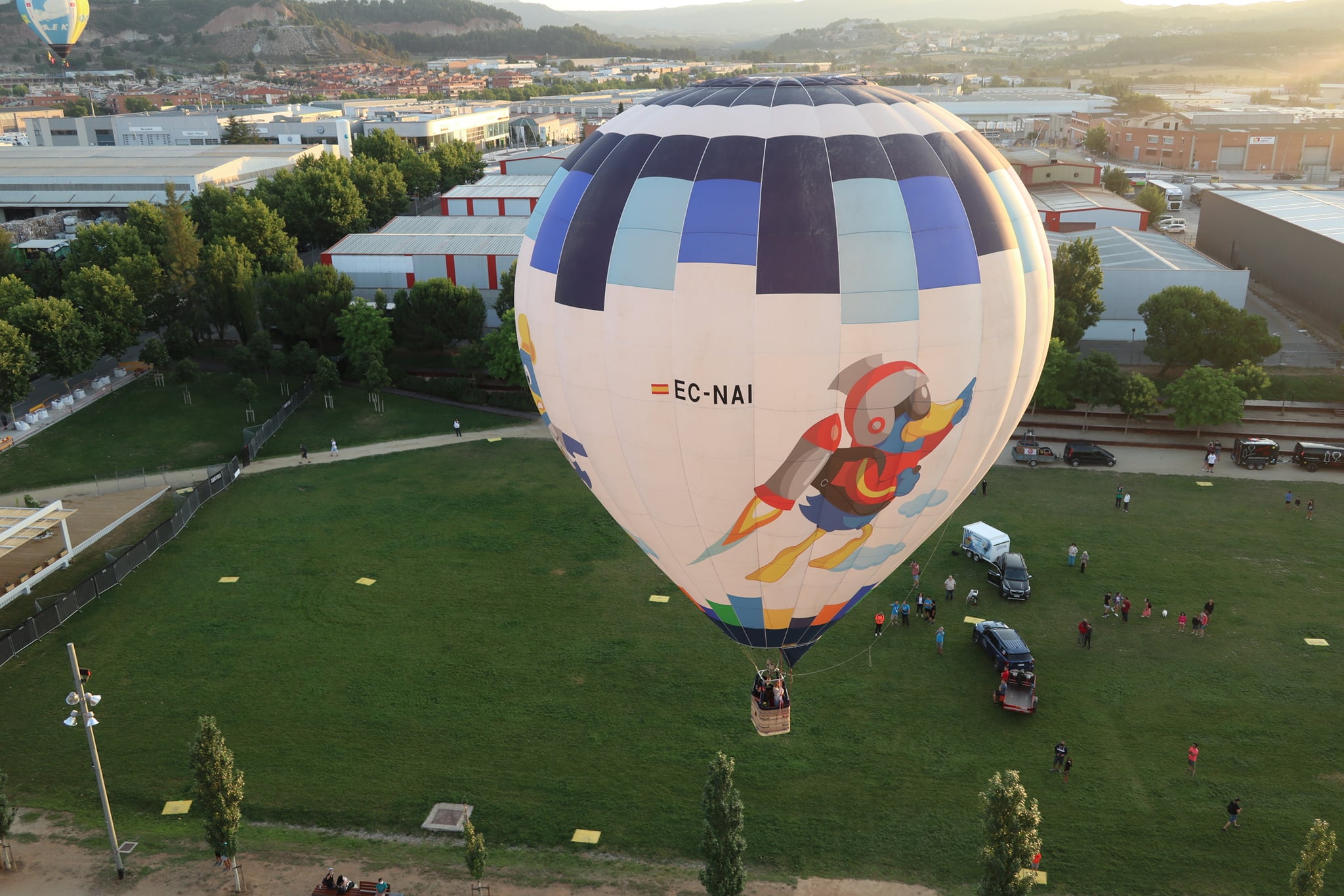 Globo cautivo para promocionar tu ayuntamiento Globo cautivo para promocionar tu ayuntamiento