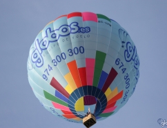 Paseo en globo, distintas zonas